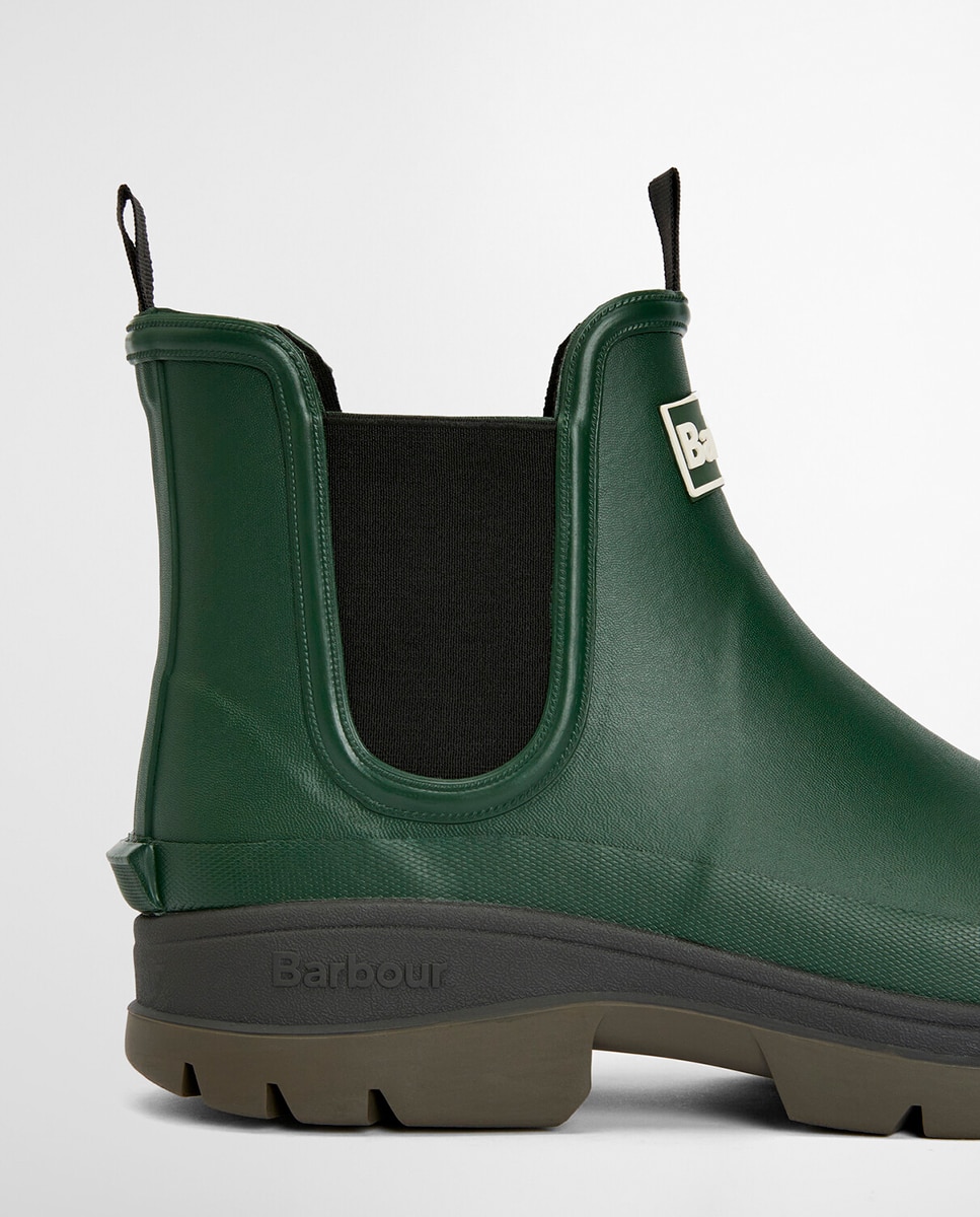Galochas Tipo Chelsea Verde-militar-4