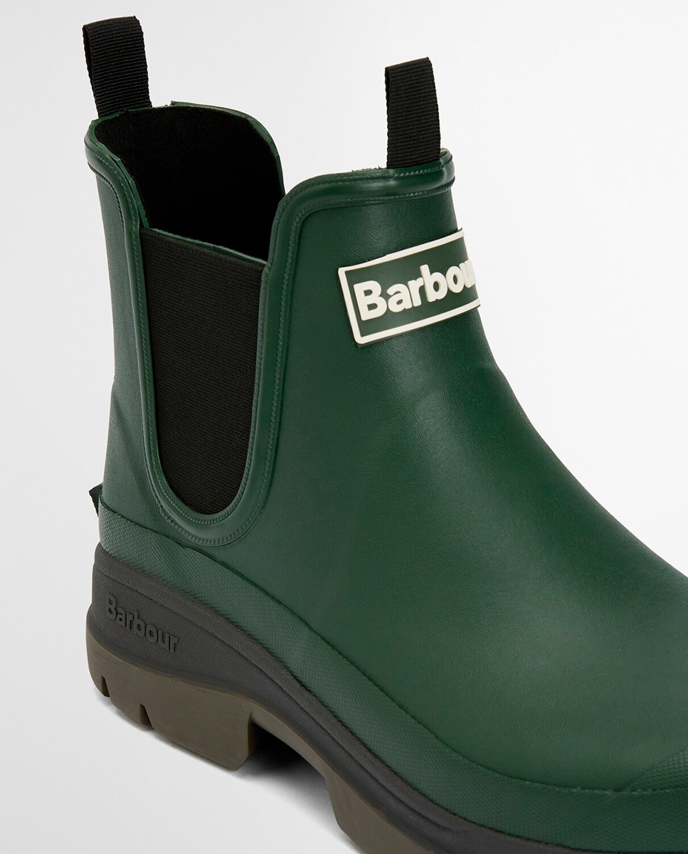 Galochas Tipo Chelsea Verde-militar-6
