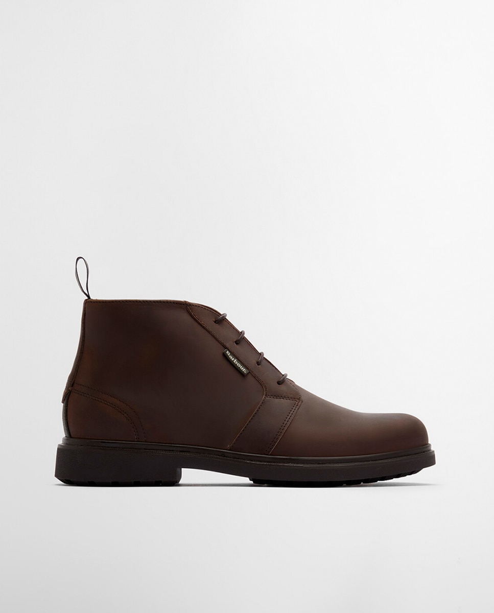 Imagem 0 de Botas Tipo Chukka Enceradas de Couro