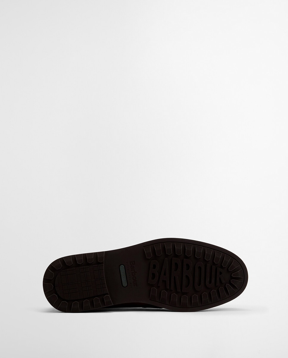 Botas Tipo Chukka Enceradas de Couro Castanho-escuro-7