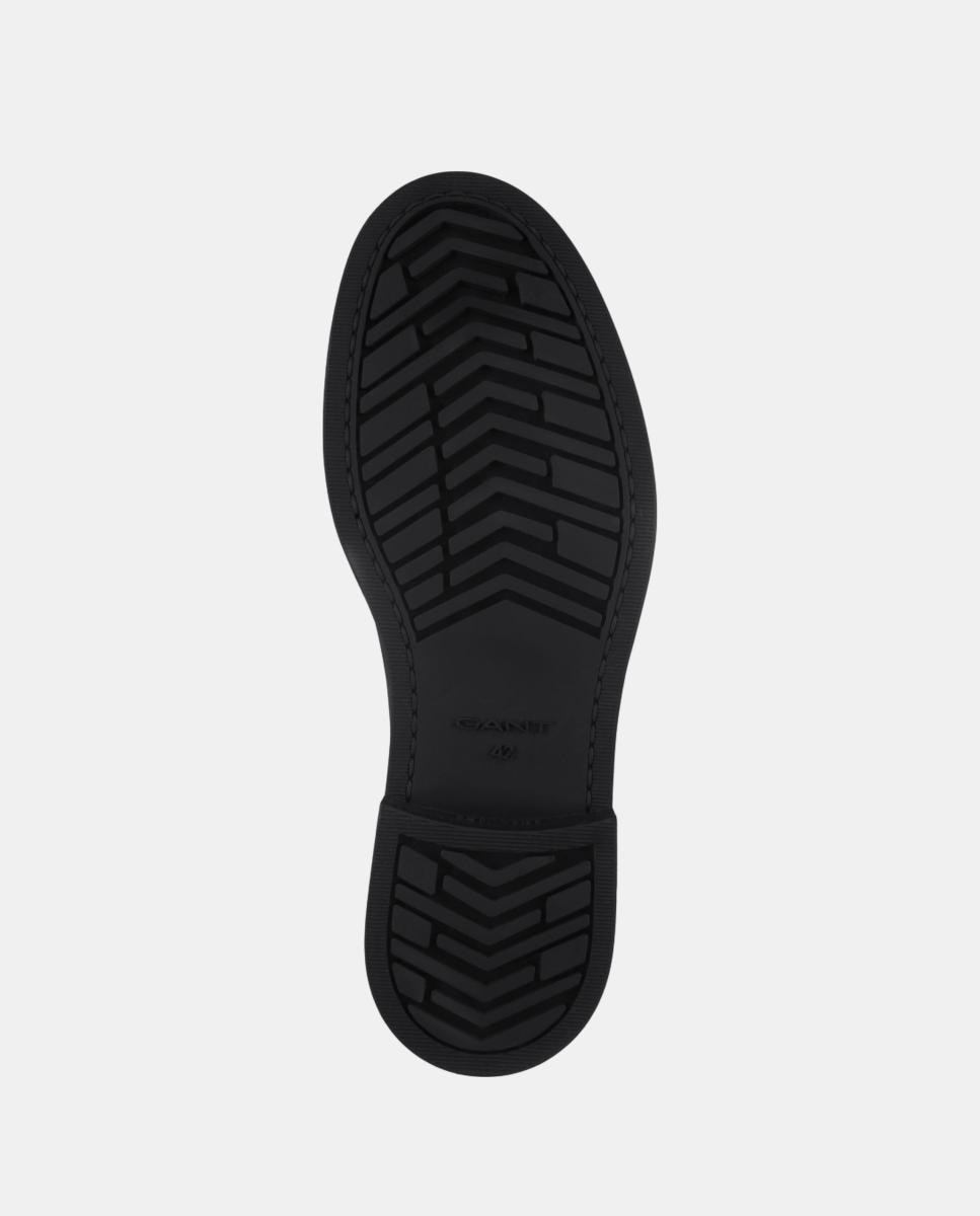Sapatos Chelsea em Pele Preto-5