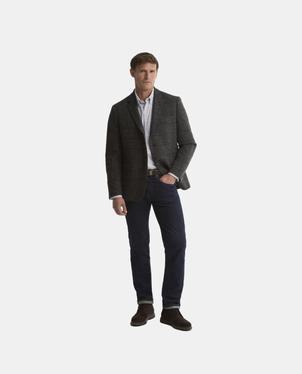 Bota de hombre tipo chukka encerada de cuero - Barbour - Marrón oscuro Marrón oscuro-5