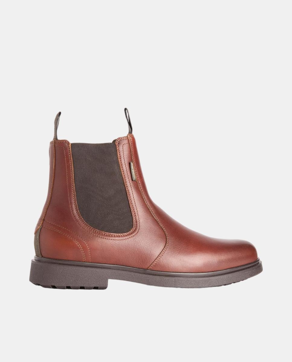 Imagen 0 de Bota de hombre de cuero encerada estilo Dealer Marrón