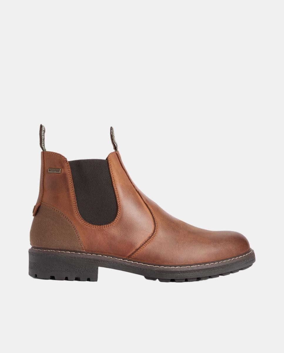 Imagem 0 de Botas tipo chelsea de pele impermeável