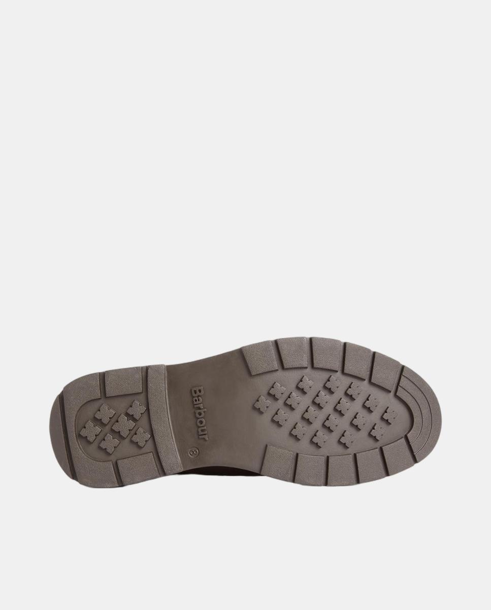 Bota de hombre de piel impermeable con cordones - Barbour - Marrón oscuro Marrón oscuro-4