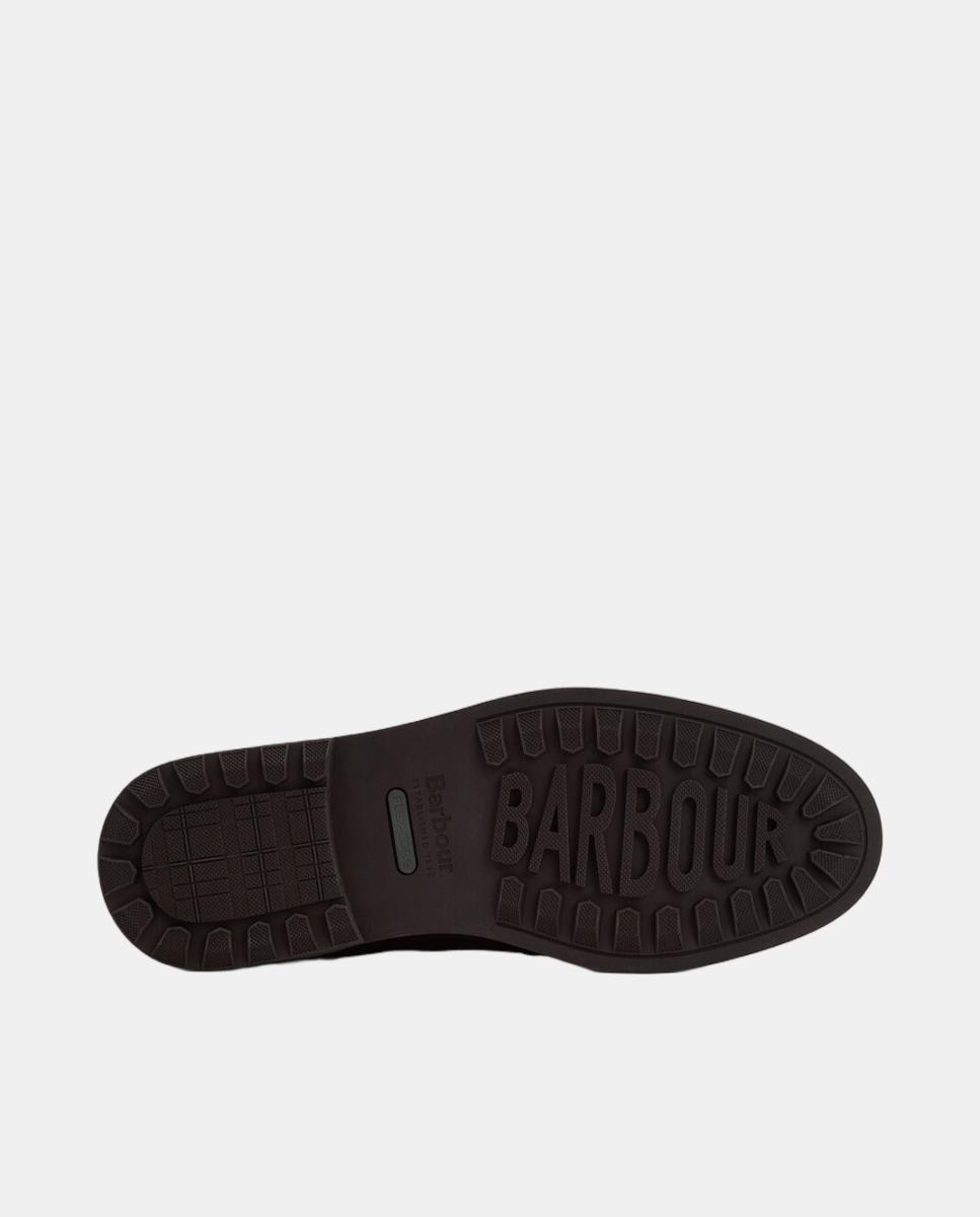 Bota estilo chelsea de piel encerada de hombre - Barbour - Marrón oscuro Marrón oscuro-4