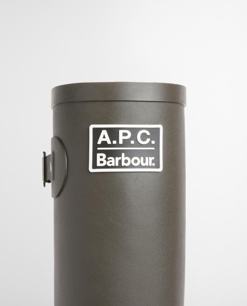 Bota alta de agua colaboração APC Verde-escuro-4