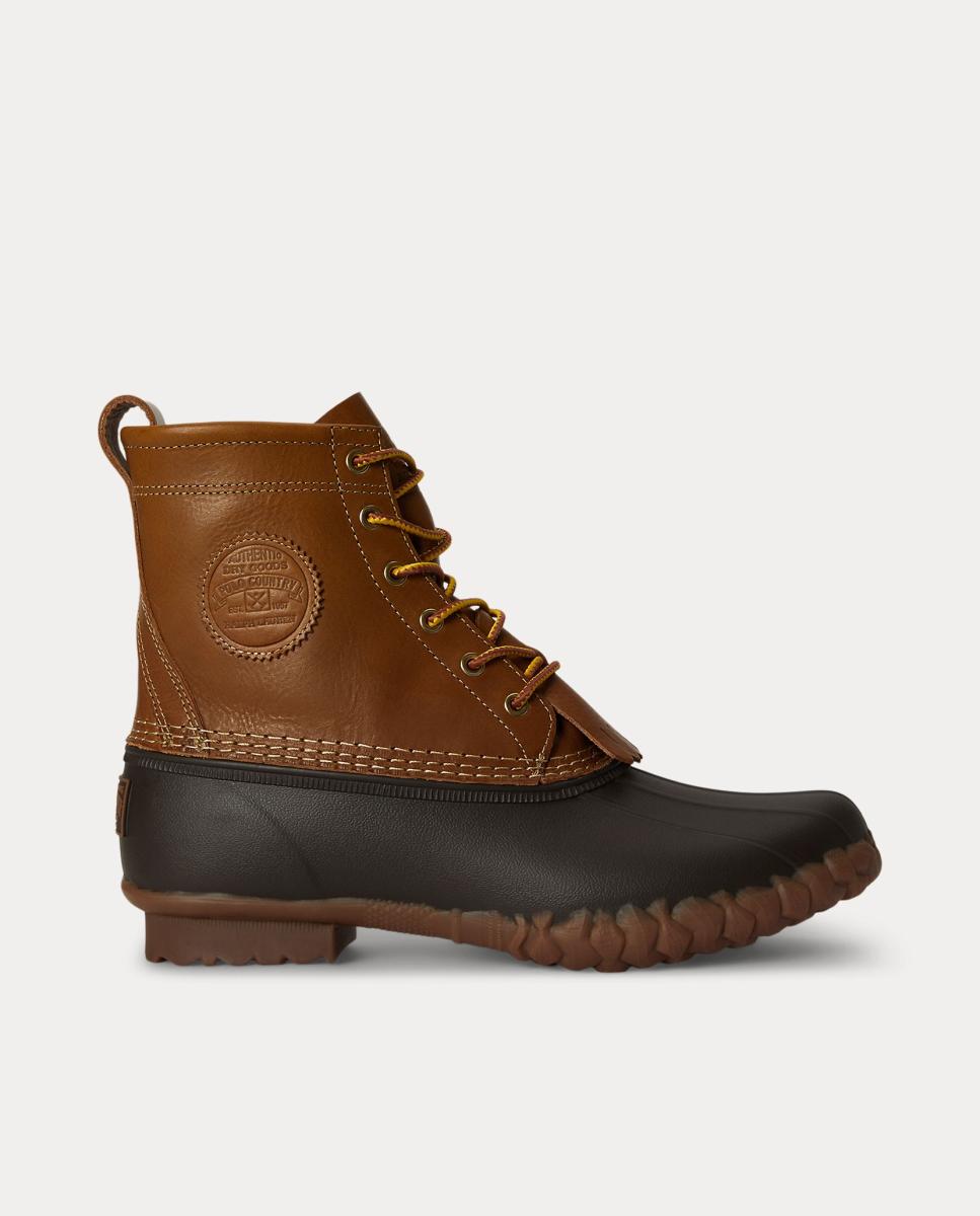 Imagem 0 de Botas Harvey Altas em Pele