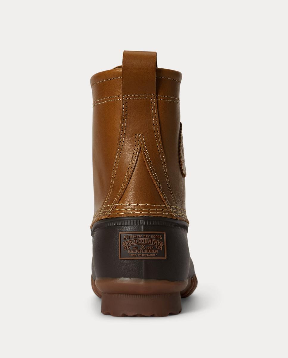 Botas Harvey Altas em Pele Couro-3