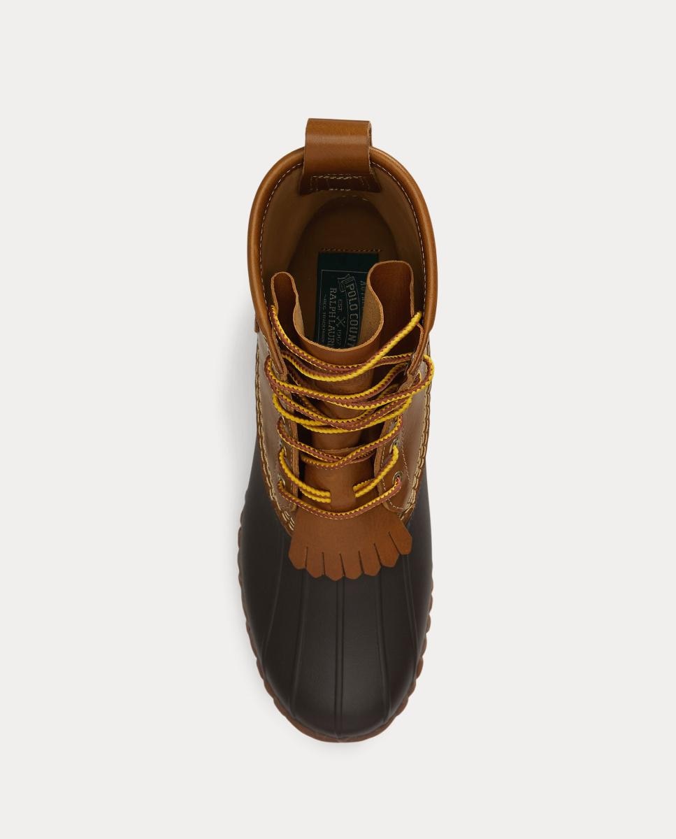 Botas Harvey Altas em Pele Couro-4