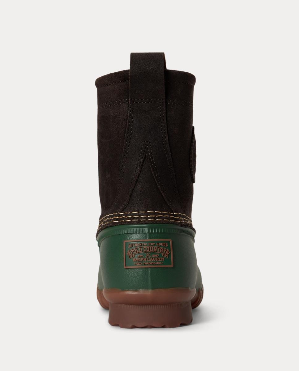 Botas Harvey Altas em Pele Castanho-chocolate-3