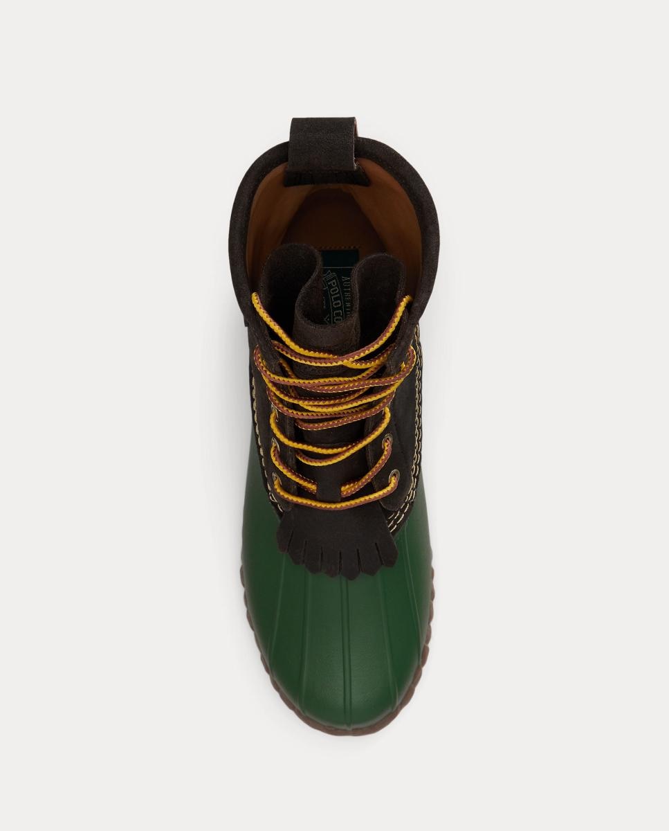 Botas Harvey Altas em Pele Castanho-chocolate-4