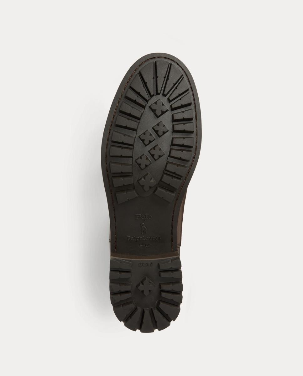 Botas Chelsea Bryson em Pele. Castanho-escuro-4