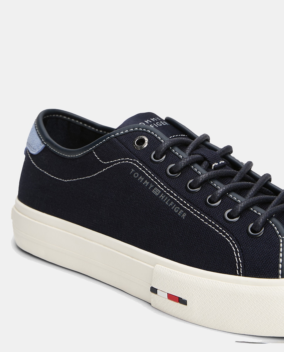 Sapatilhas de Algodão Azul-marinho-6