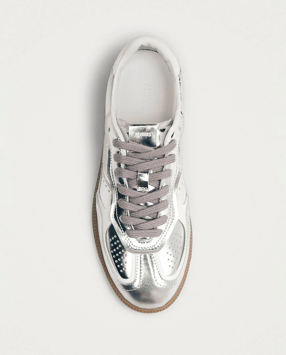 Zapatillas de ante - Alohas - Plata Plata-2
