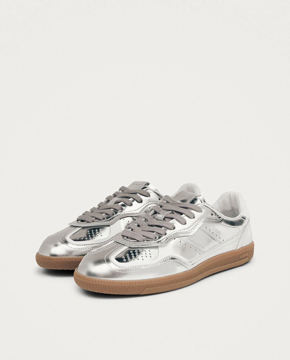 Zapatillas de ante - Alohas - Plata Plata-6