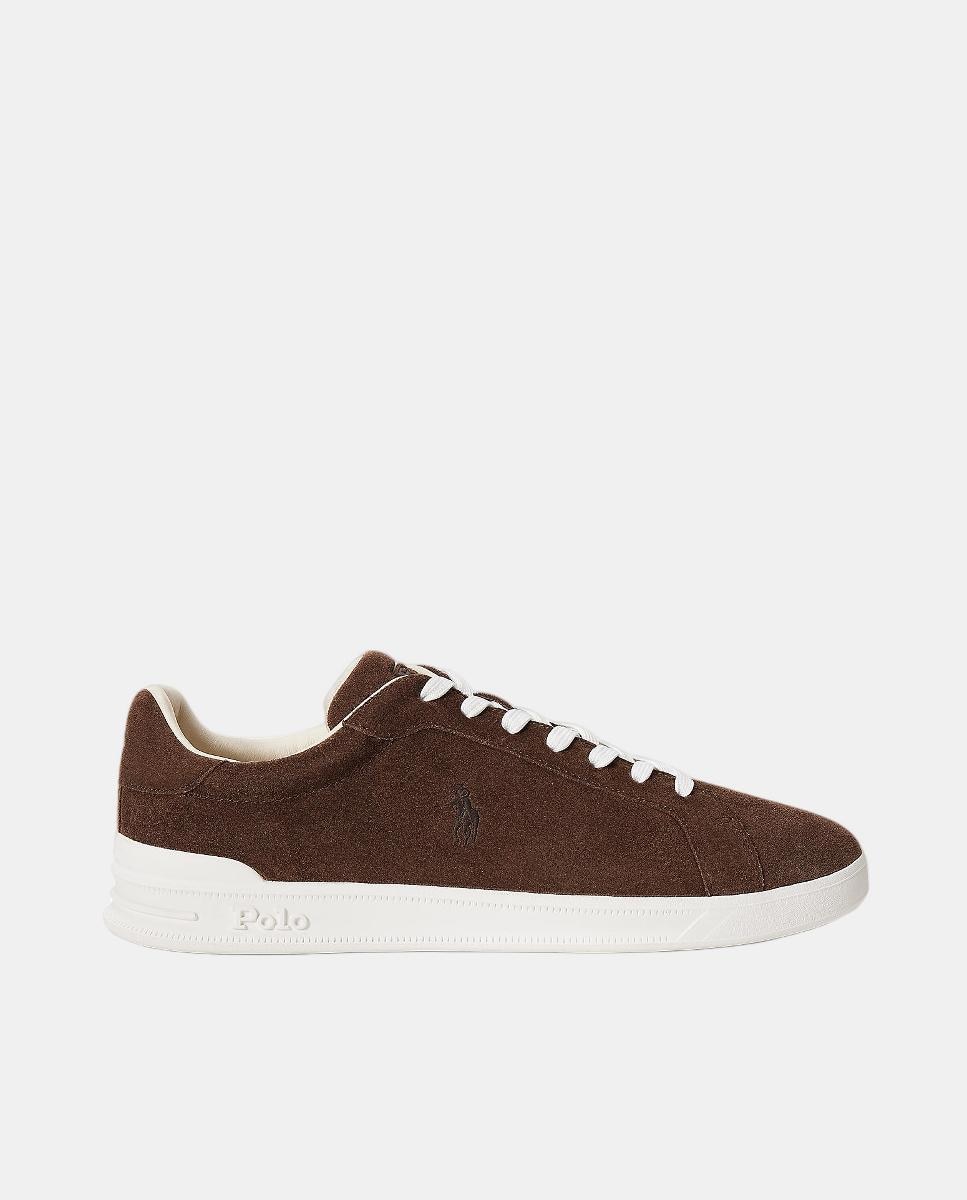 Polo Ralph Lauren - Zapatillas HRT II de hombre tipo casco bajas piel..