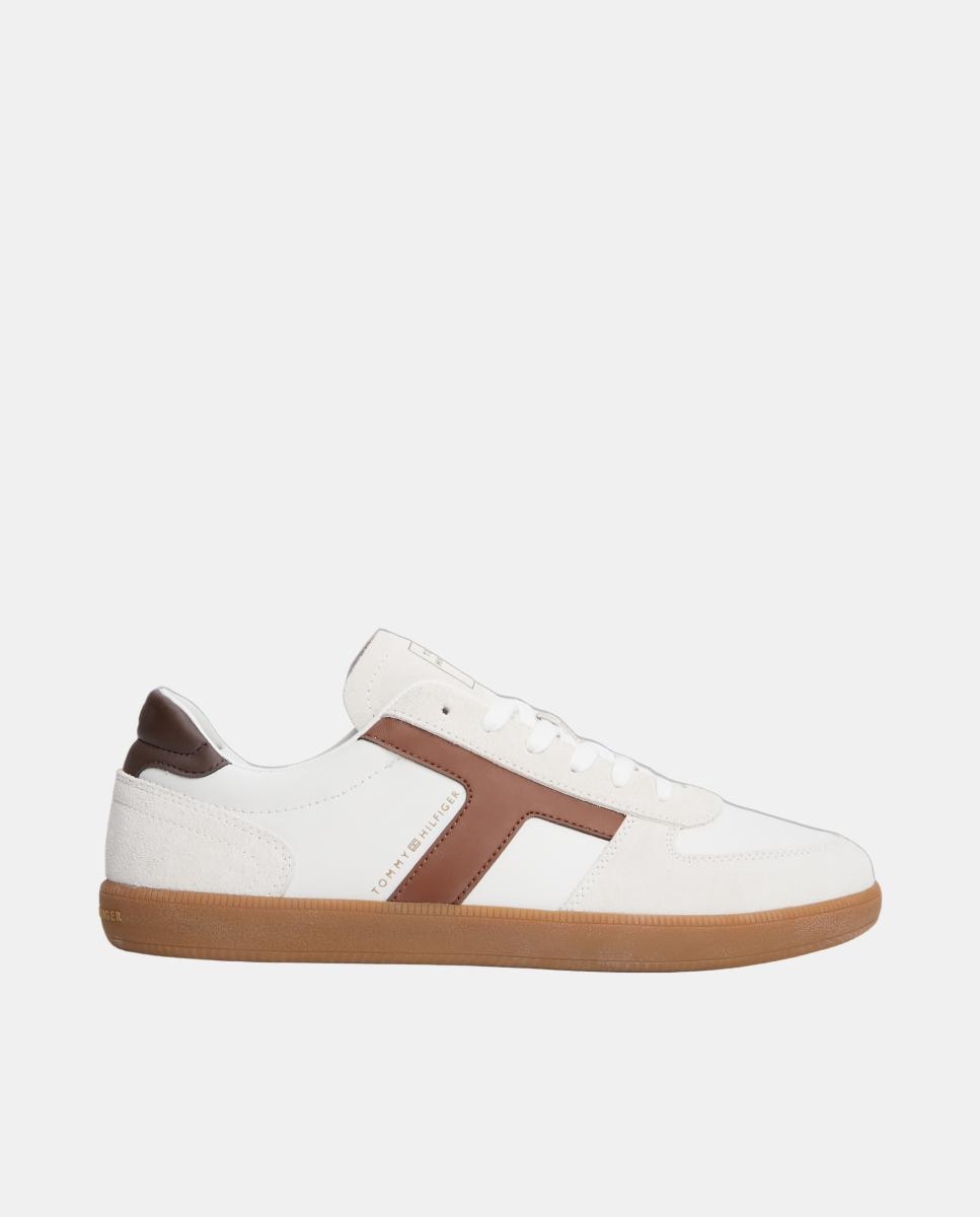Imagen 0 de Zapatilla TH Tribeca de piel Blanco