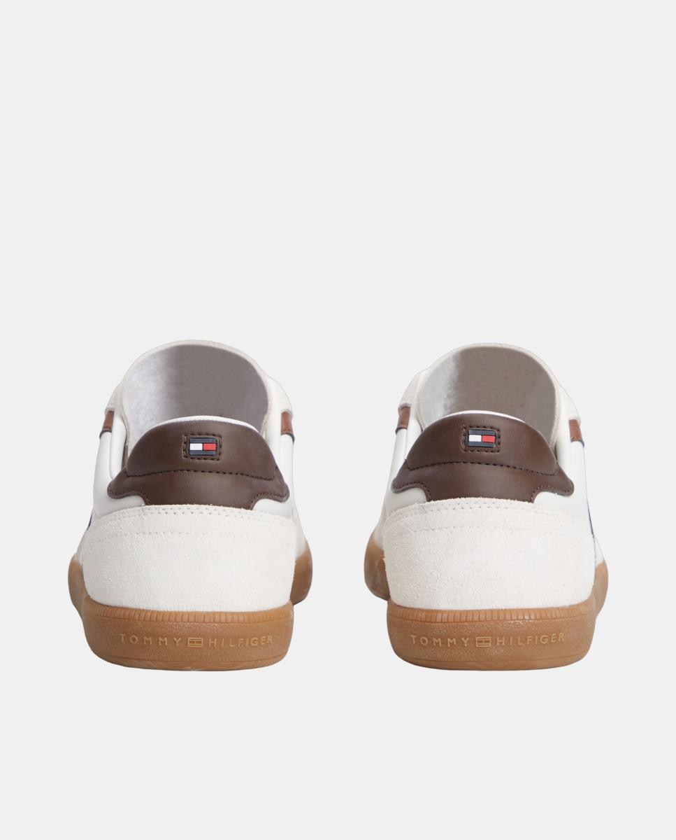 Zapatilla TH Tribeca de piel - Tommy Hilfiger - Blanco Blanco-6