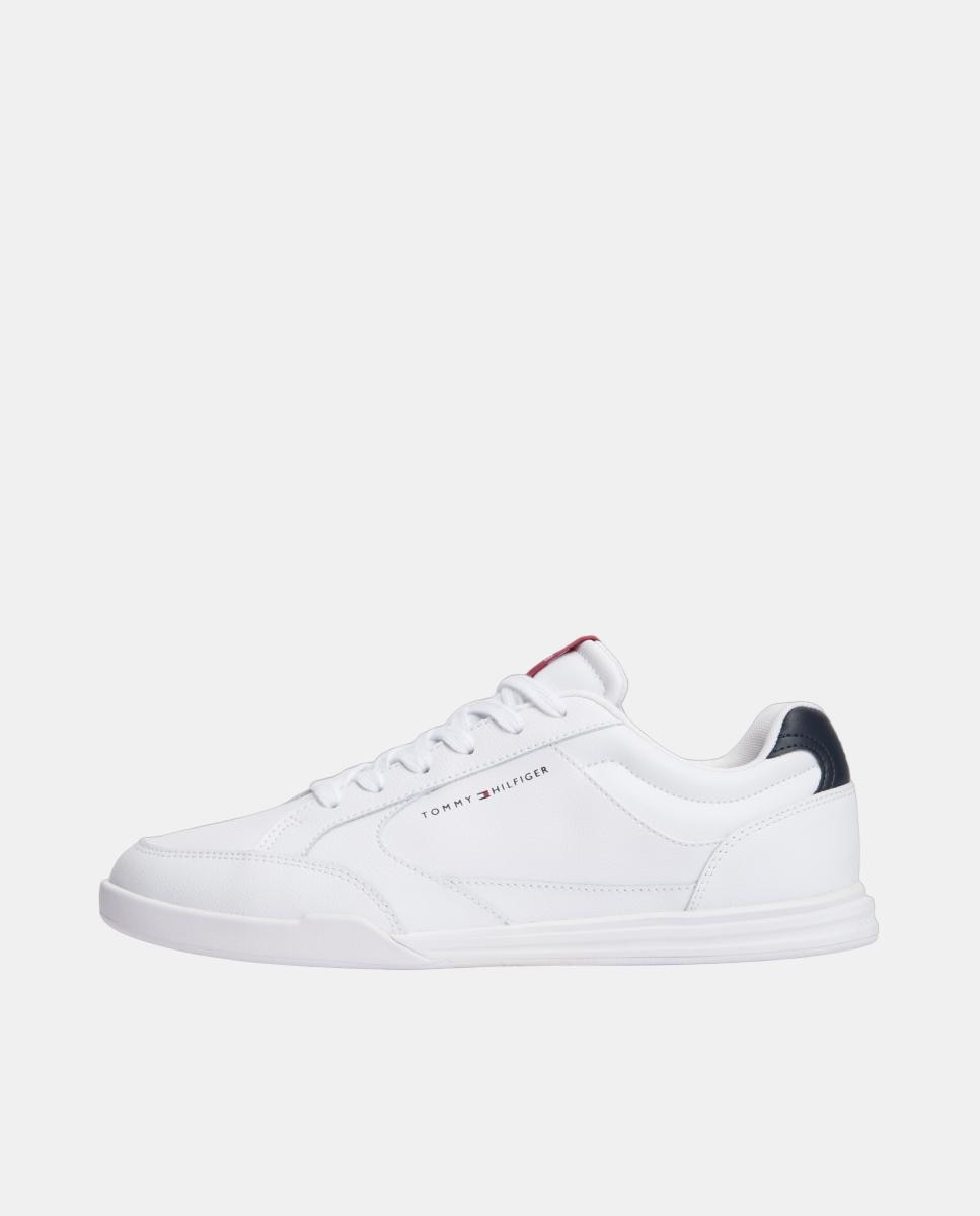 Imagen 5 de Zapatilla ultraligera de piel TH - Tommy Hilfiger - Blanco Blanco