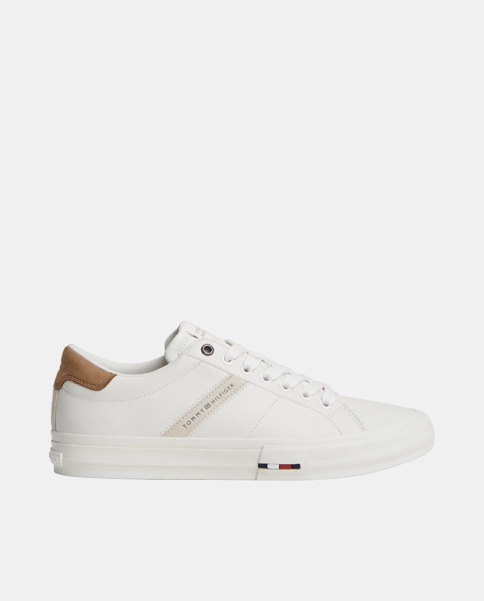 Imagen 0 de Zapatilla tipo casco de piel TH Blanco