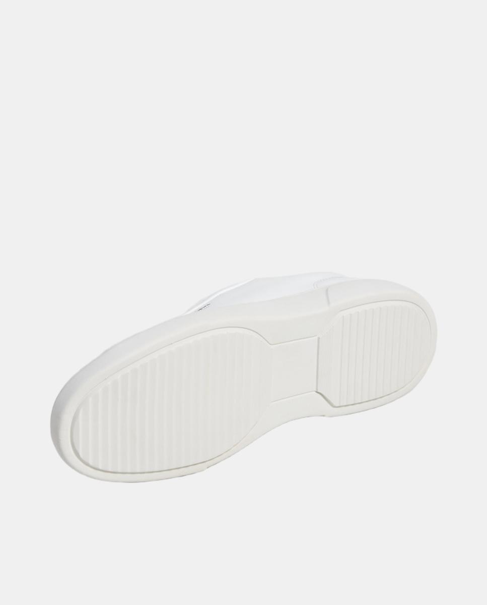 Sapatilhas de Pele de Camurça com Sola de Borracha Ultraleve Branco-6