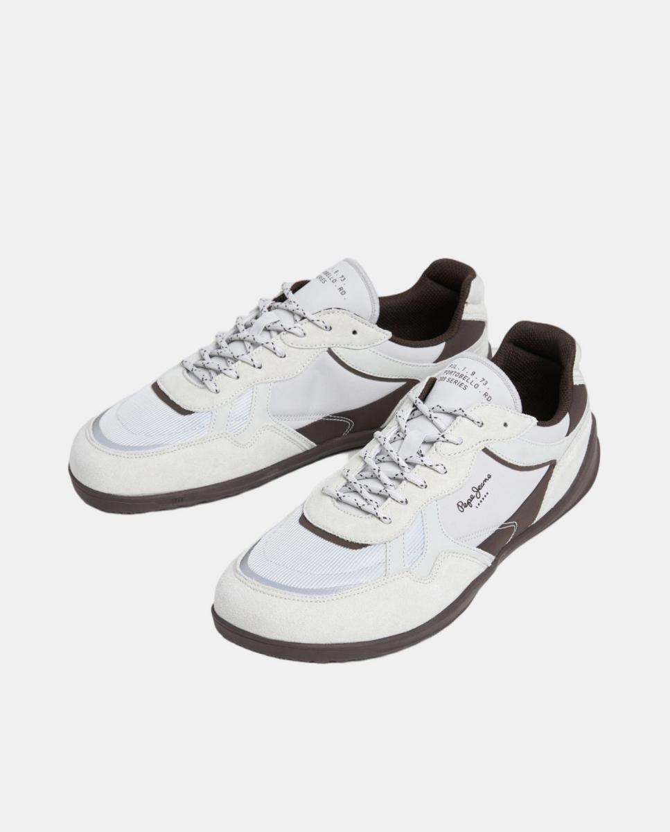 Nueva zapatilla Barefoot de diseño minimalista - Pepe Jeans - Gris claro Gris claro-2