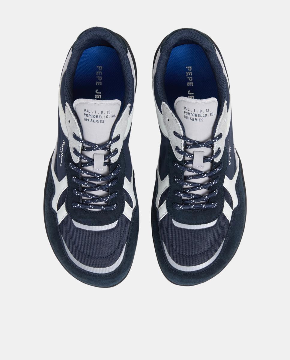 Nueva zapatilla Barefoot de diseño minimalista - Pepe Jeans - Azul marino Azul marino-2