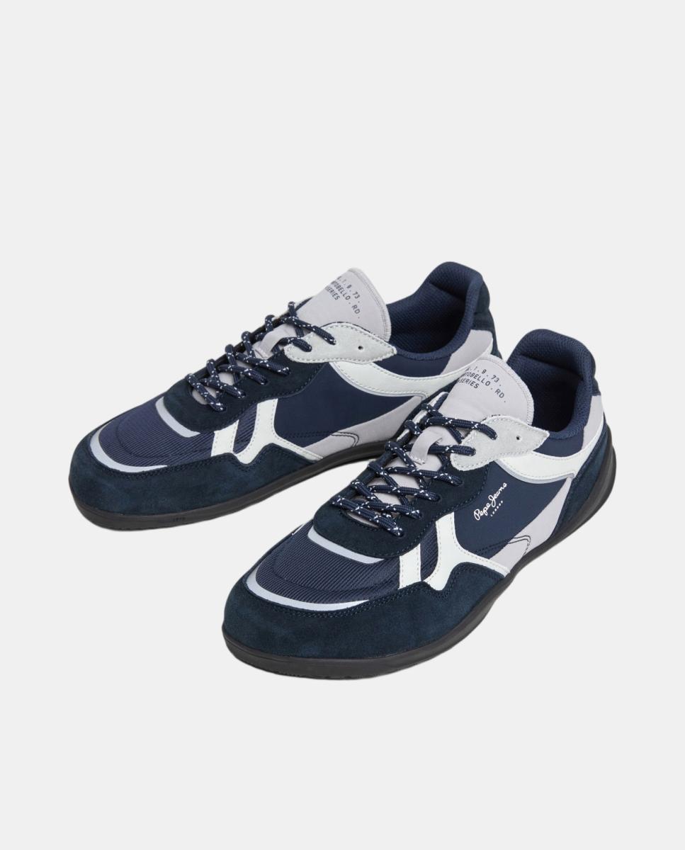 Nueva zapatilla Barefoot de diseño minimalista - Pepe Jeans - Azul marino Azul marino-3