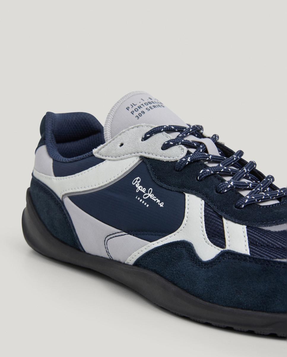 Nueva zapatilla Barefoot de diseño minimalista - Pepe Jeans - Azul marino Azul marino-5