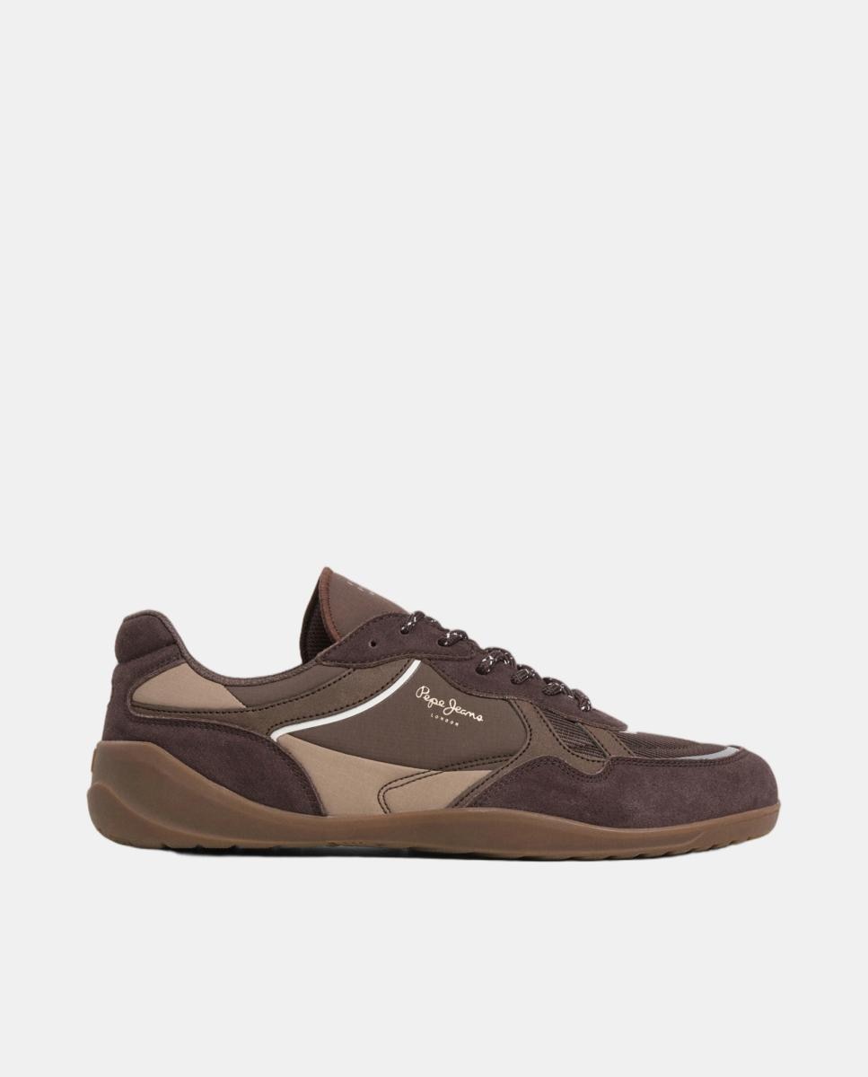 Nueva zapatilla Barefoot de diseño minimalista - Pepe Jeans - Marrón claro Marrón claro-1