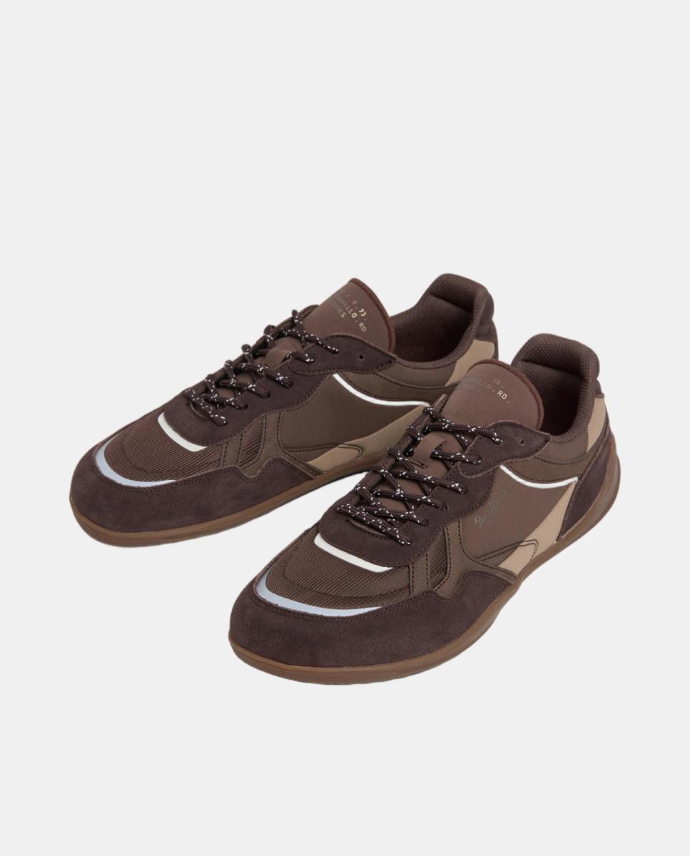 Nueva zapatilla Barefoot de diseño minimalista - Pepe Jeans - Marrón claro Marrón claro-3
