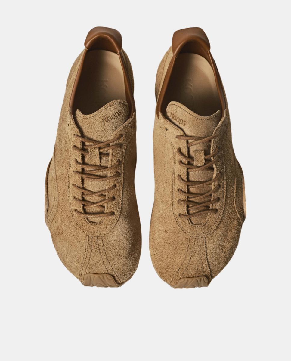 Zapatillas unisex en y suela plana sin drop. - KOOPS - Cuero Cuero-2