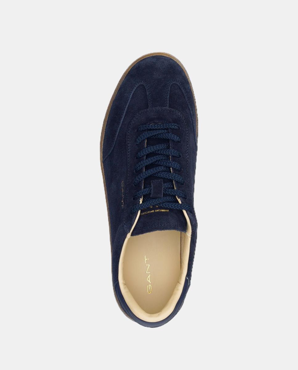 Zaptillas cuzmo de hombre de piel - Gant - Azul oscuro Azul oscuro-6