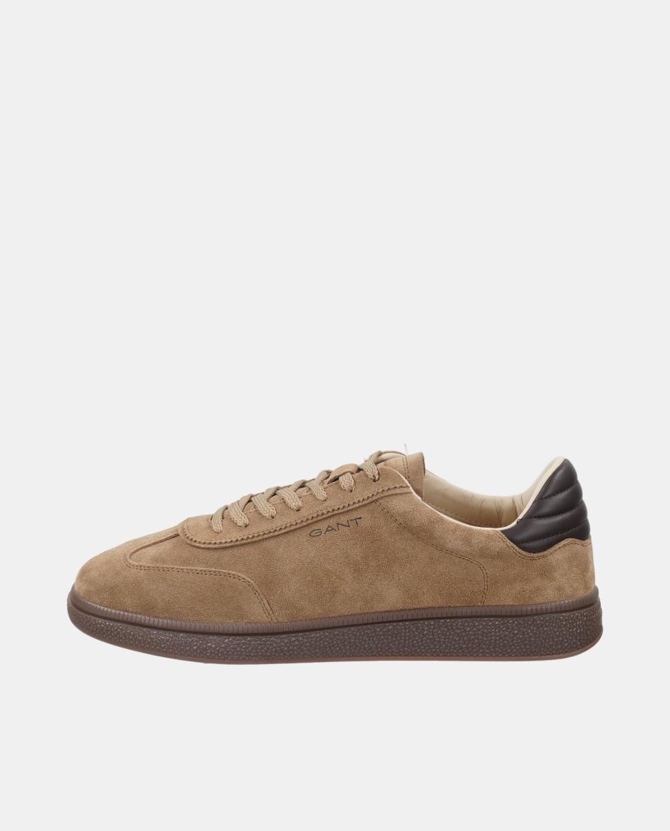 Zaptillas cuzmo de hombre de piel - Gant - Marrón Marrón-2