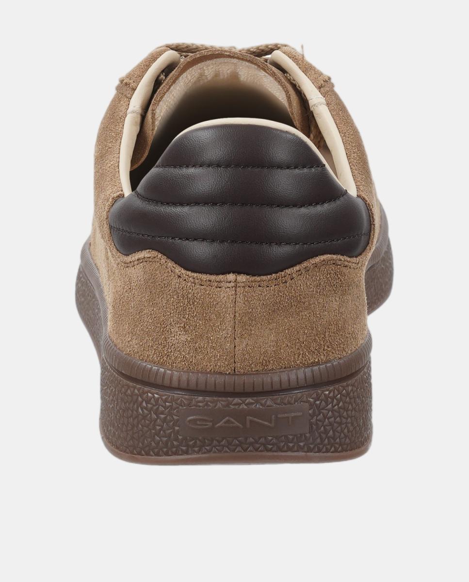 Zaptillas cuzmo de hombre de piel - Gant - Marrón Marrón-4