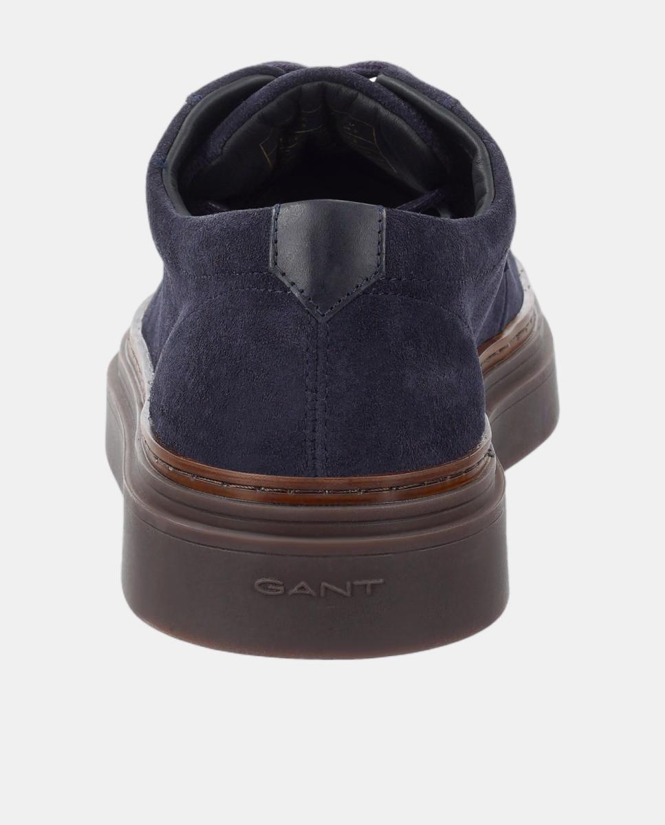 Zapatilla kinzoon de hombre de ante - Gant - Azul oscuro Azul oscuro-4