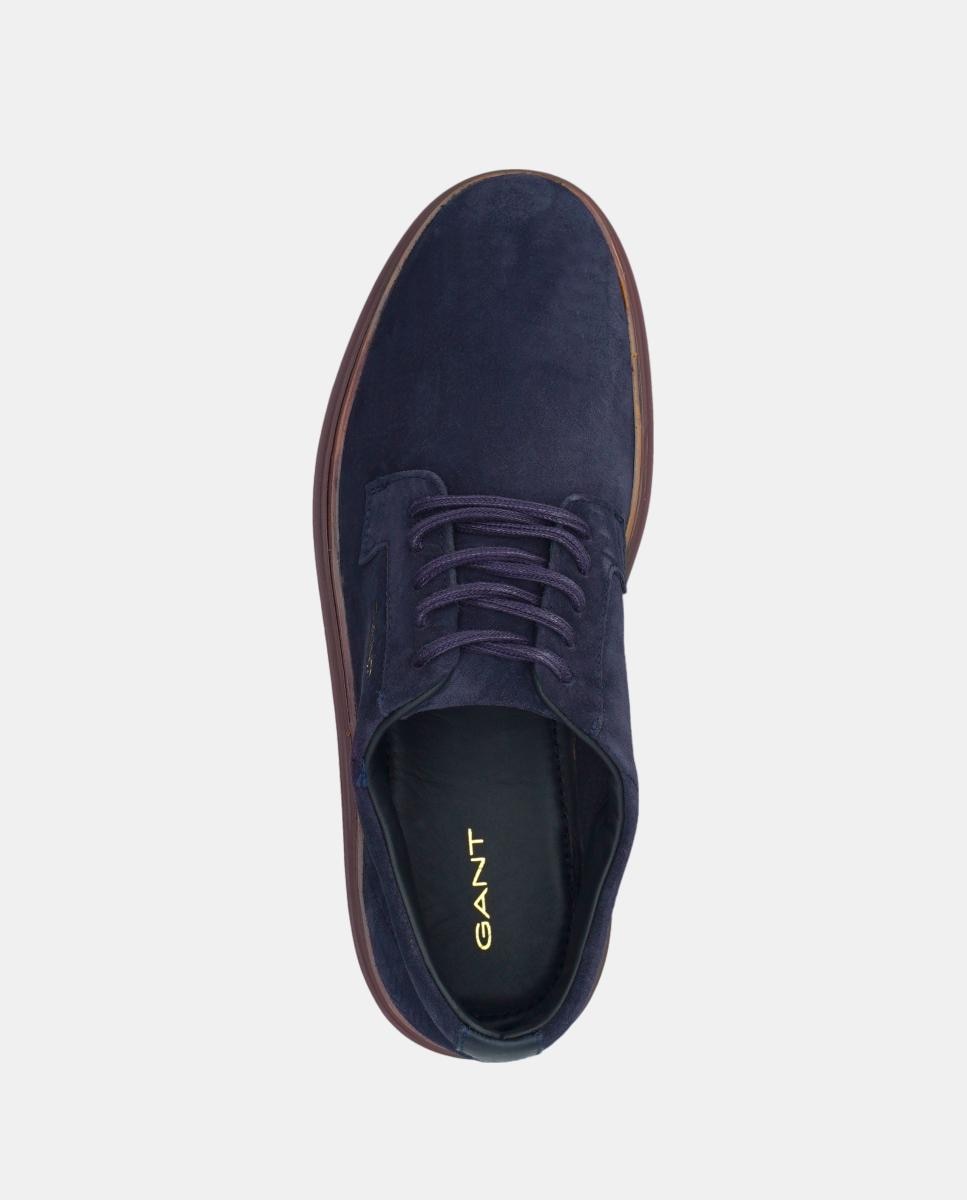 Zapatilla kinzoon de hombre de ante - Gant - Azul oscuro Azul oscuro-6