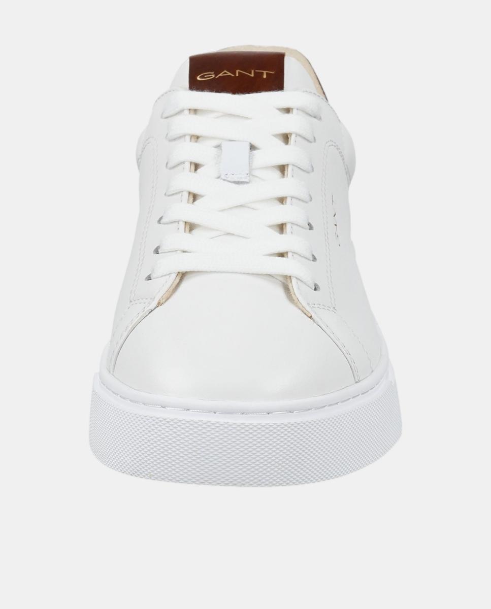 Zapatilla mc julien de hombre de piel con logo - Gant - Blanco Blanco-3