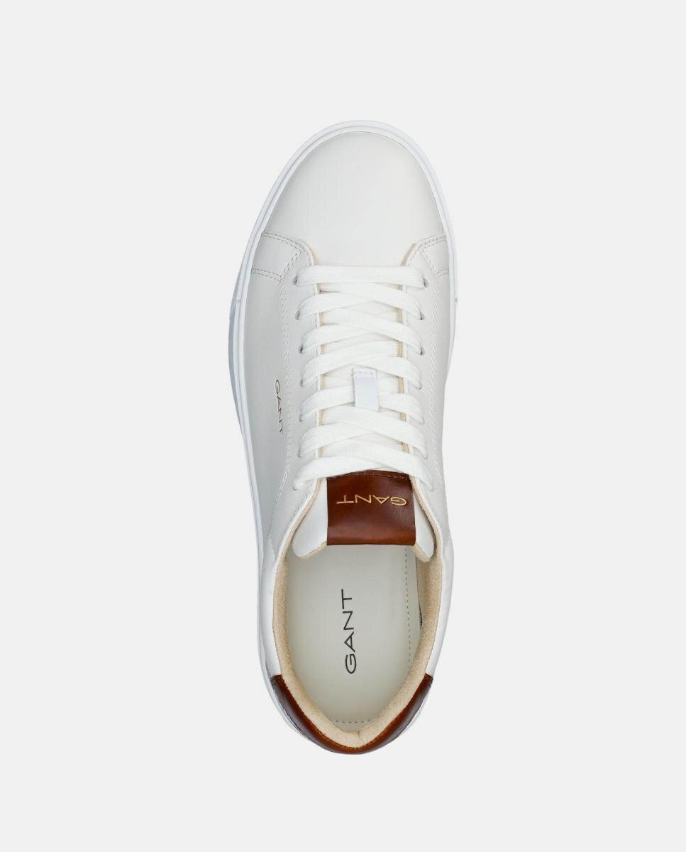 Zapatilla mc julien de hombre de piel con logo - Gant - Blanco Blanco-6