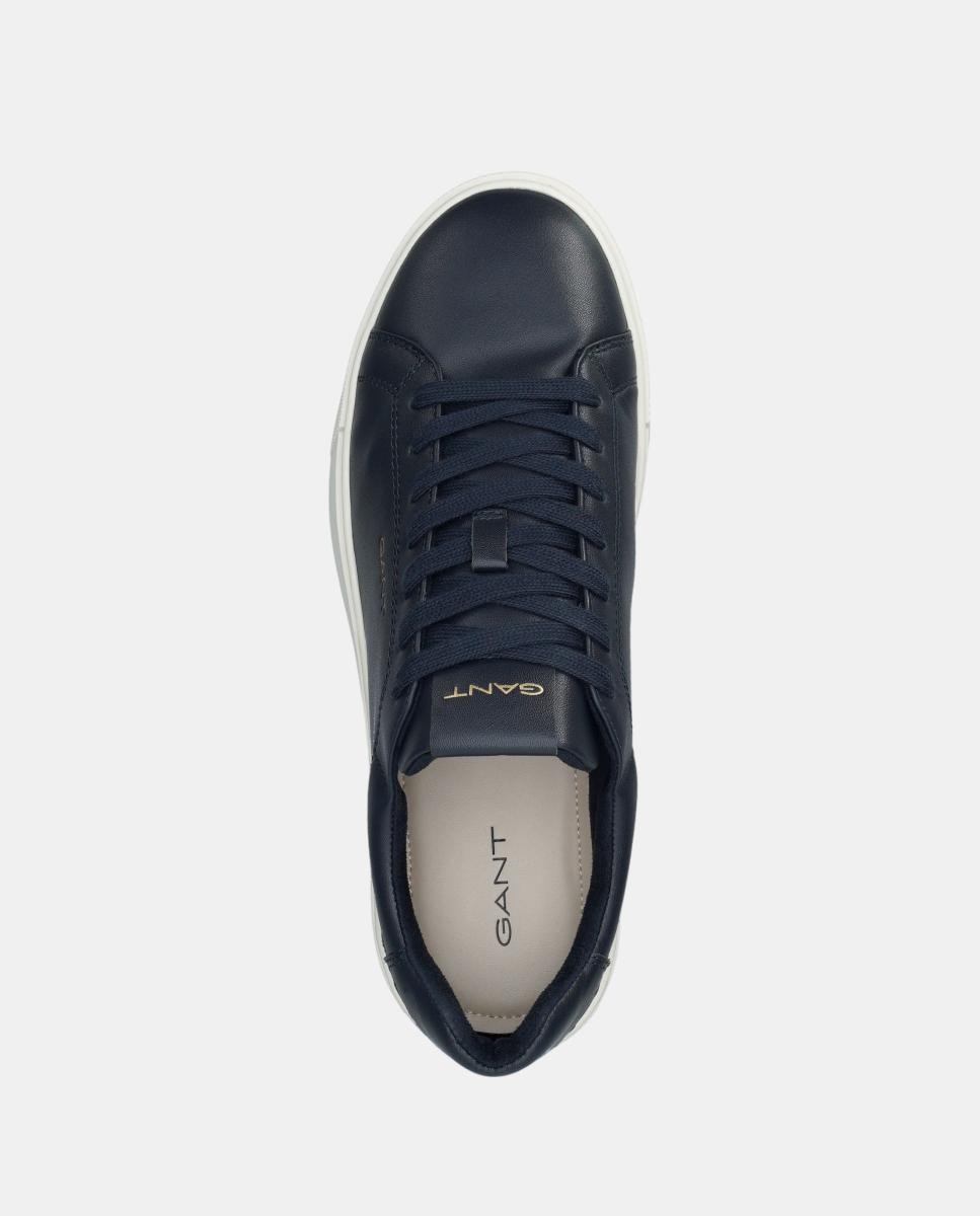 Zapatilla mc julien de hombre de piel con logo - Gant - Azul oscuro Azul oscuro-6