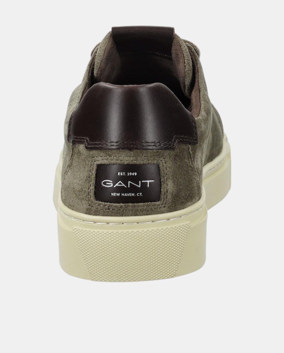 Zapatilla mc julien de hombre de ante con logo - Gant - Verde Verde-4