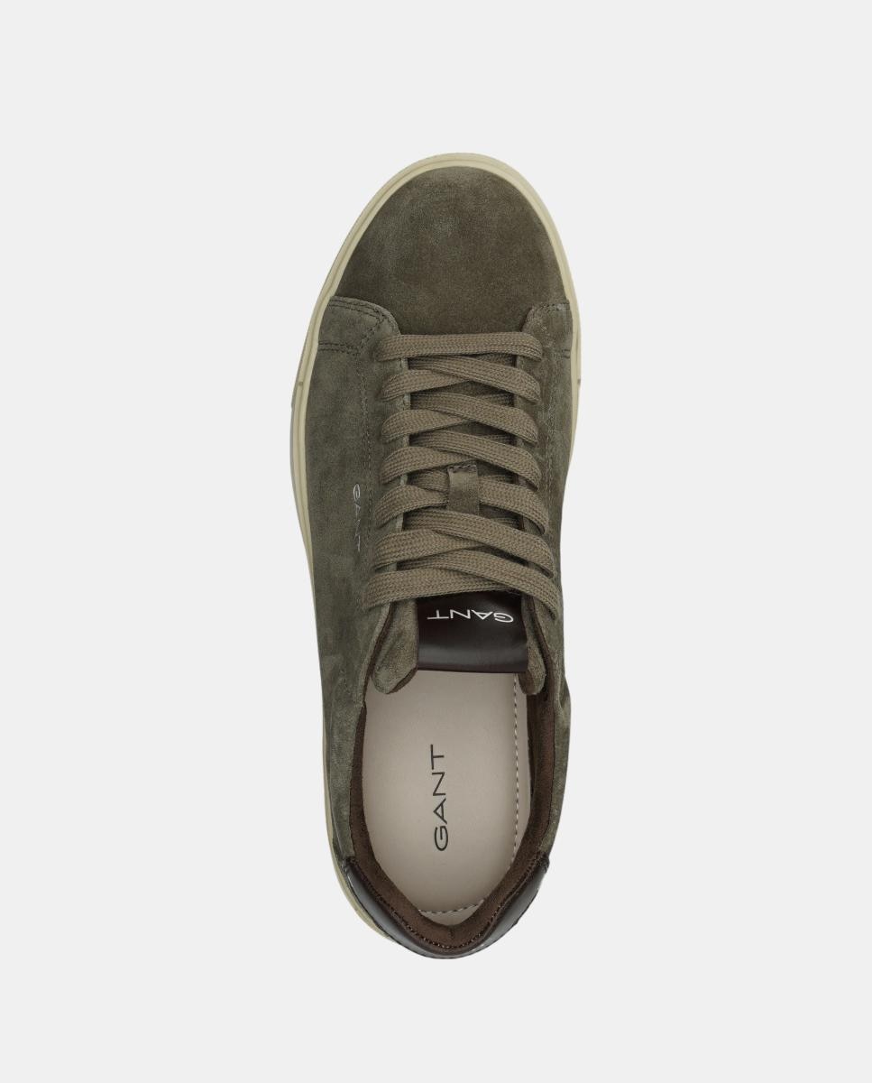 Zapatilla mc julien de hombre de ante con logo - Gant - Verde Verde-6