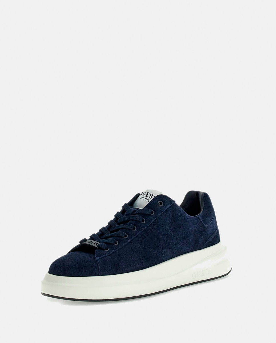 Zapatilla baja de hombre - Guess - Azul marino Azul marino-4