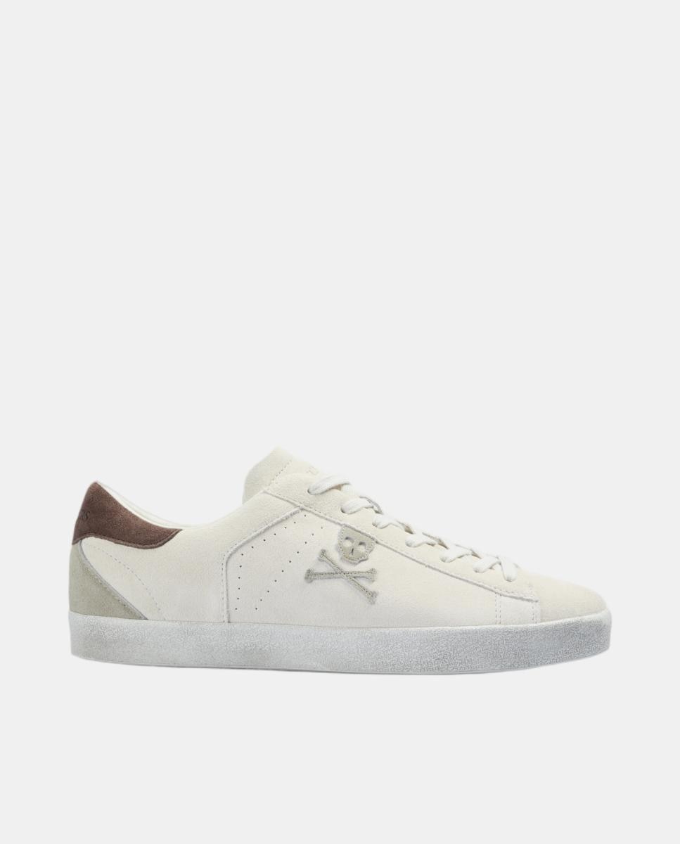 Imagen 0 de Zapatillas de hombre bajas clásicas de ante Rojo Granate