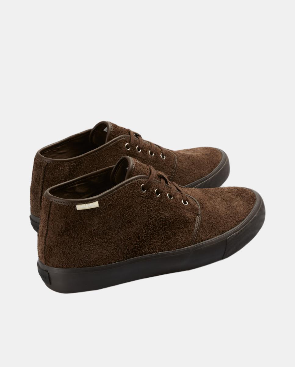 Botas de Camurça Castanho-escuro-2
