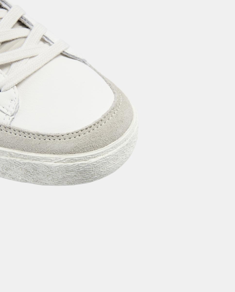 Imagen 6 de Zapatillas de hombre bajas clásicas de napa - Scalpers - Blanco Blanco