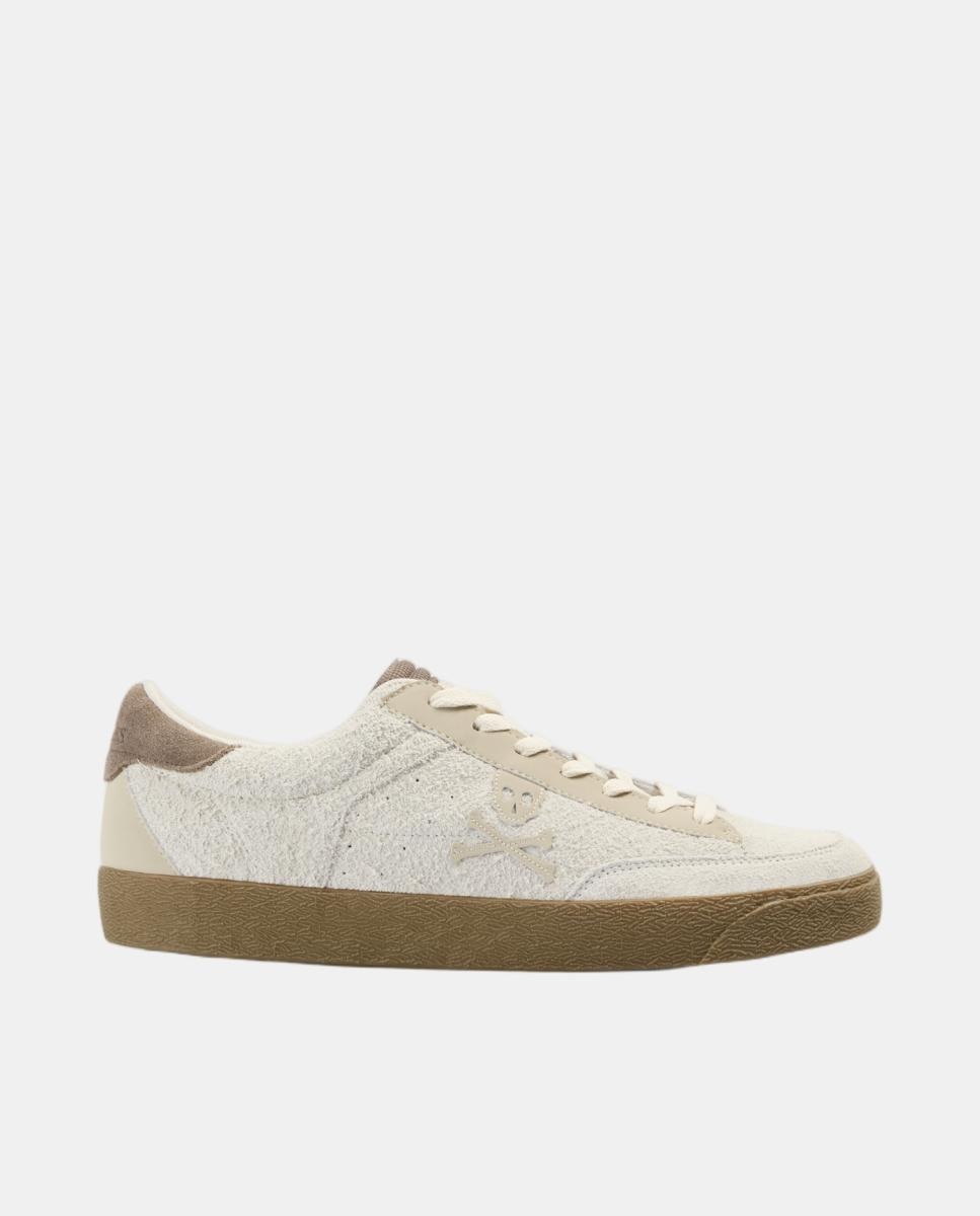 Imagen 0 de Zapatillas de hombre bajas clásicas de ante Grises