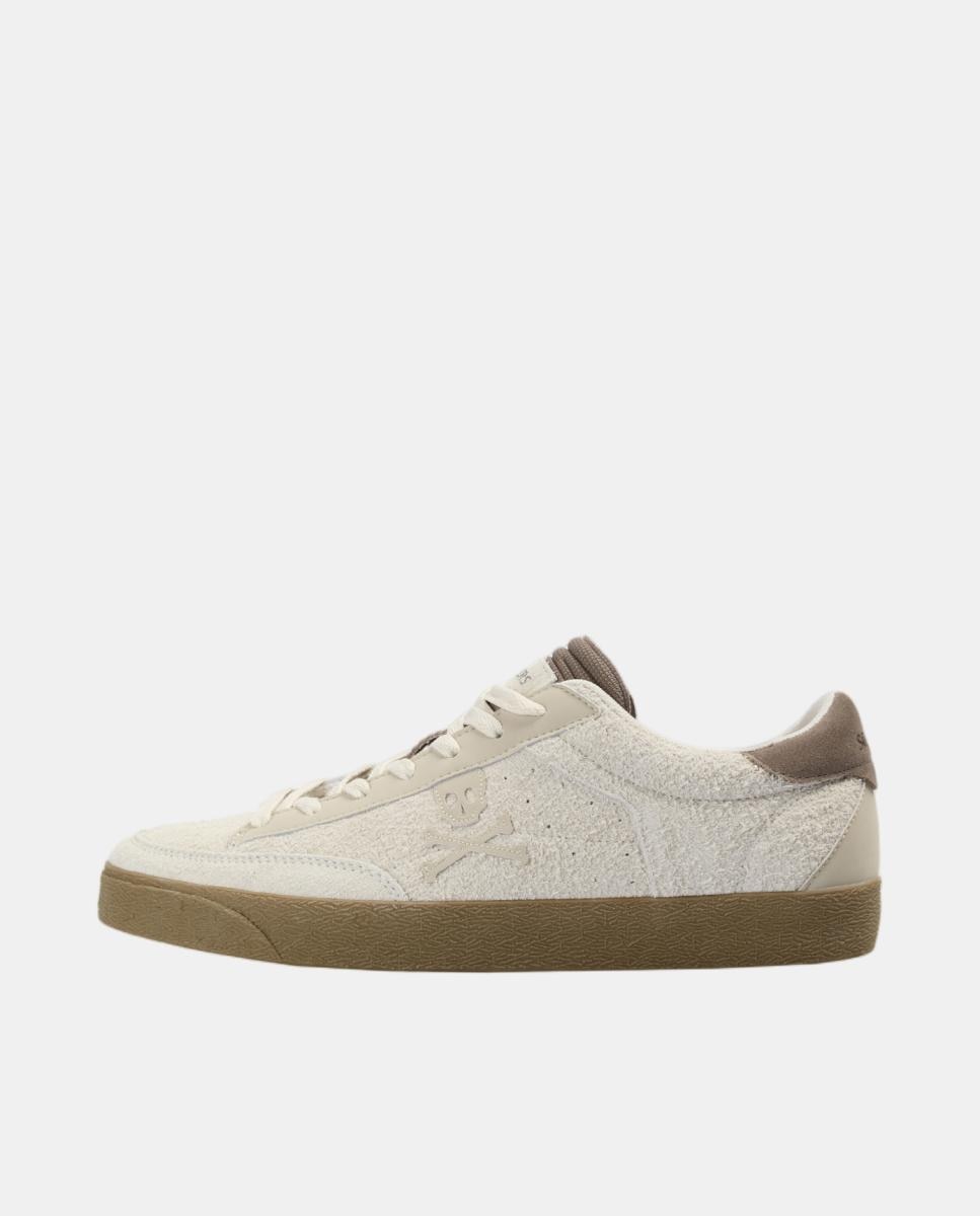 Zapatillas de hombre bajas clásicas de ante - Scalpers - Grises Grises-2