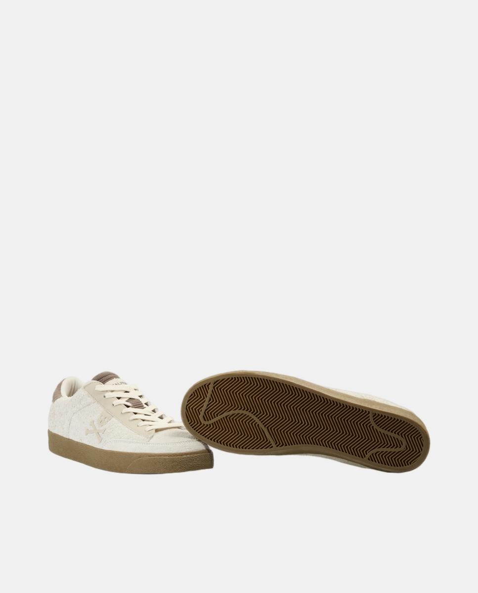 Zapatillas de hombre bajas clásicas de ante - Scalpers - Grises Grises-5
